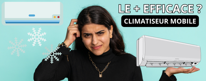 Quel est le Climatiseur Mobile Sans Evacuation & Silencieux le plus efficace ?