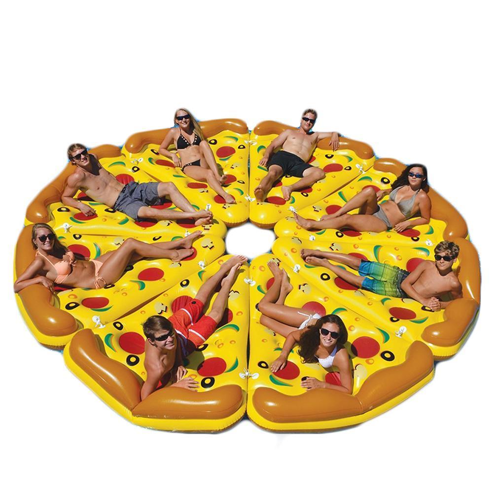 Flotte Pizza | Matelas Gonflable Aquatique (1 part)